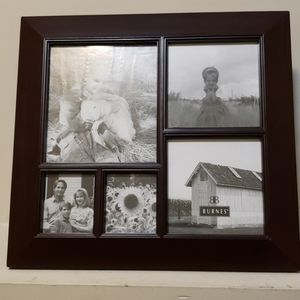 BURNES Frame dark brown